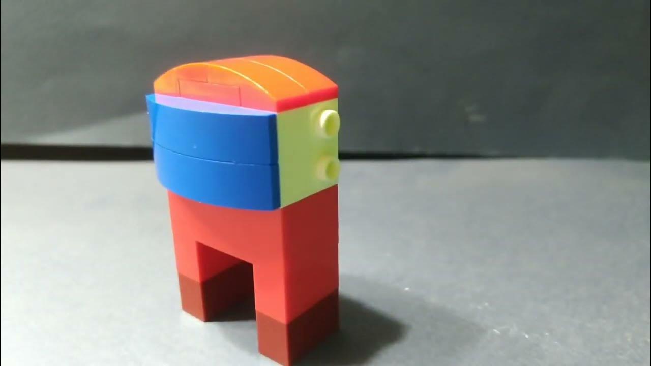 Как собрать лего-фигурку Амонг Ас - самоделка из Lego City - YouTube