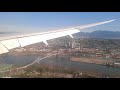 Air Canada Boeing 787-9 lands into Vancouver