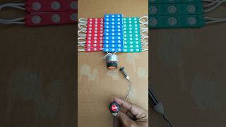 Powering 30 LED Lights Using a Mini Drone Motor #tech #dcmotor #innovation