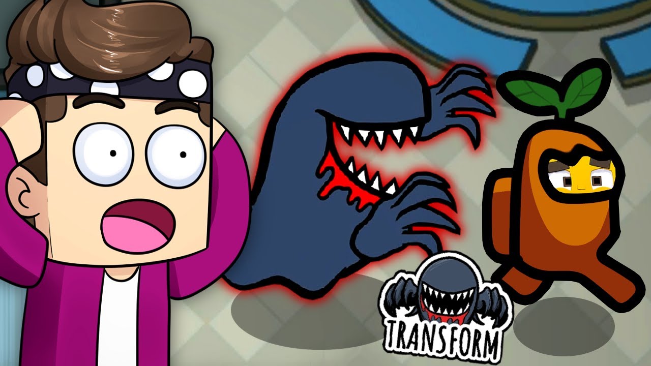Ich VERWANDEL mich in HORROR GEIST in Among Us!