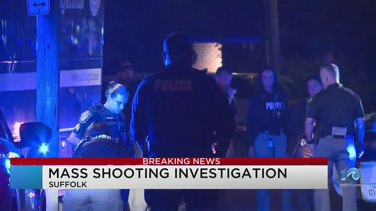 Following mass shooting in Suffolk where two are dead, three hurt - YouTube
