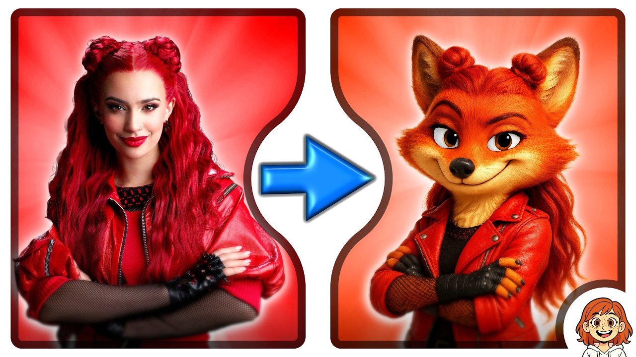 Rise Of Red Characters As Animals