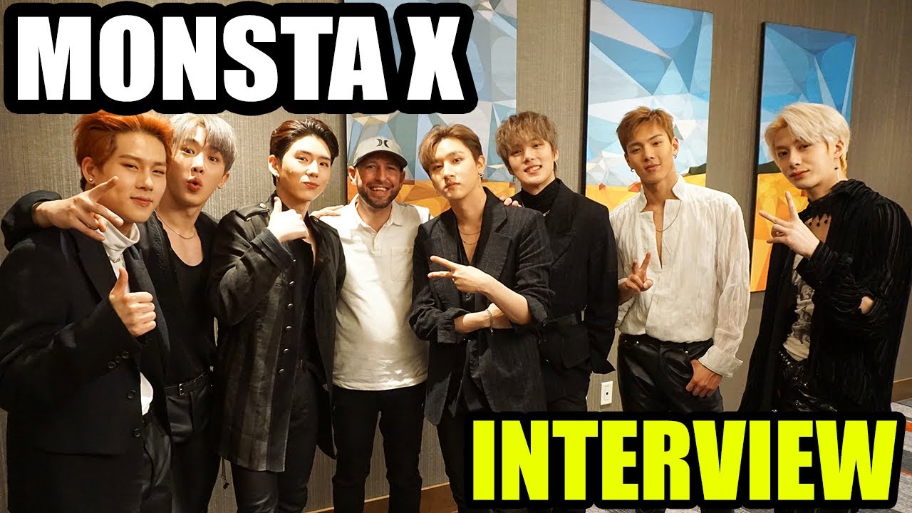 Monsta X Interview & They Teach JJ Ryan Their Intro