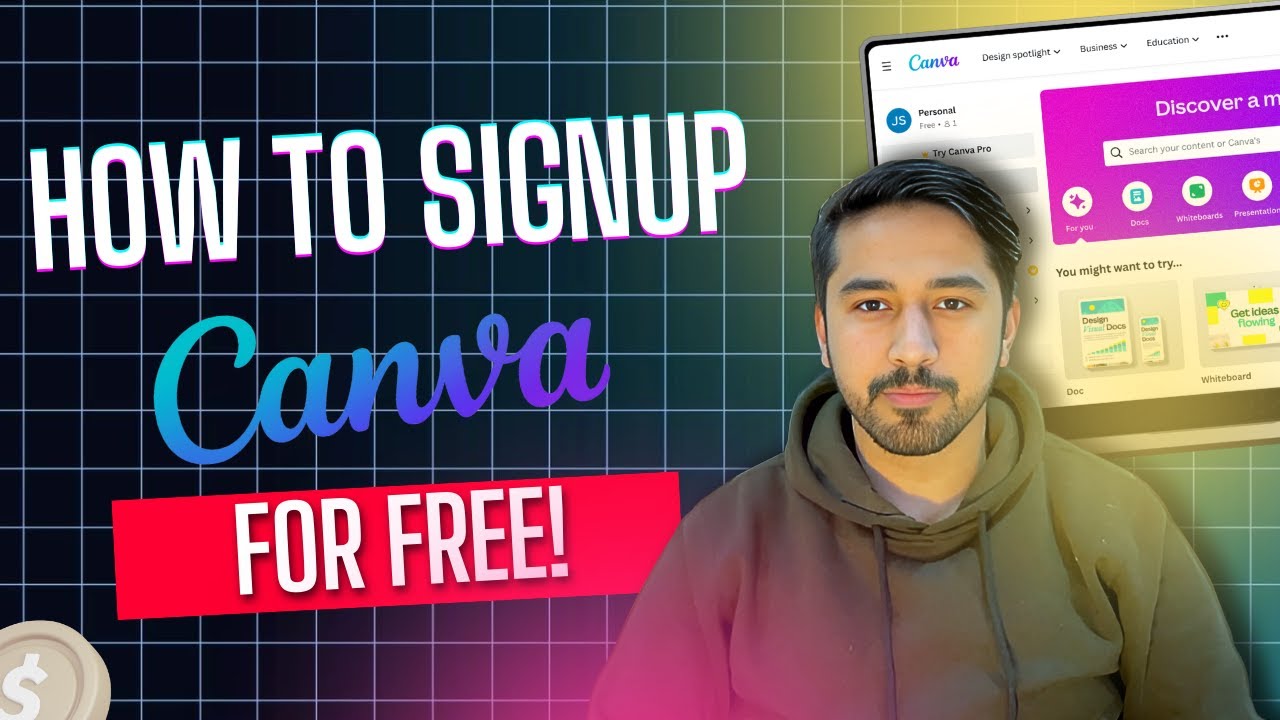 How to Signup Canva Account for Free in 2025