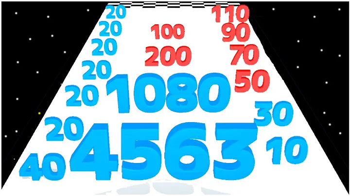 Number Merge Run Master 3D - Gameplay Walkthrough - Max Levels Lvl 1-20