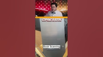 This huge scanner copying a book #shorts