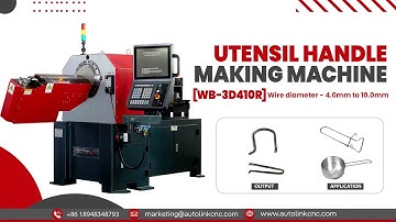 3D Wire Bending Machine - Pan Wire Handle | Grill Pan Drip Handle Making Machine