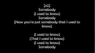 Gotye - Somebody that i used to know feat.Kimbra lyrics HD