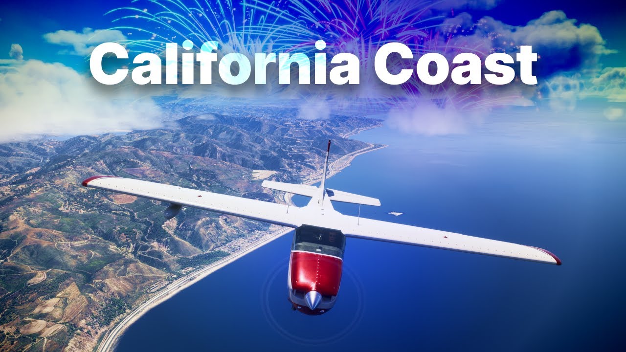 🎆 California Coast • Group Flight • MSFS 2024 • SU2