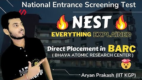 NEST Exam detail | Eligibility | Exam Pattern | Syllabus | Benefits | Scholarship | Cutoff & Fee
