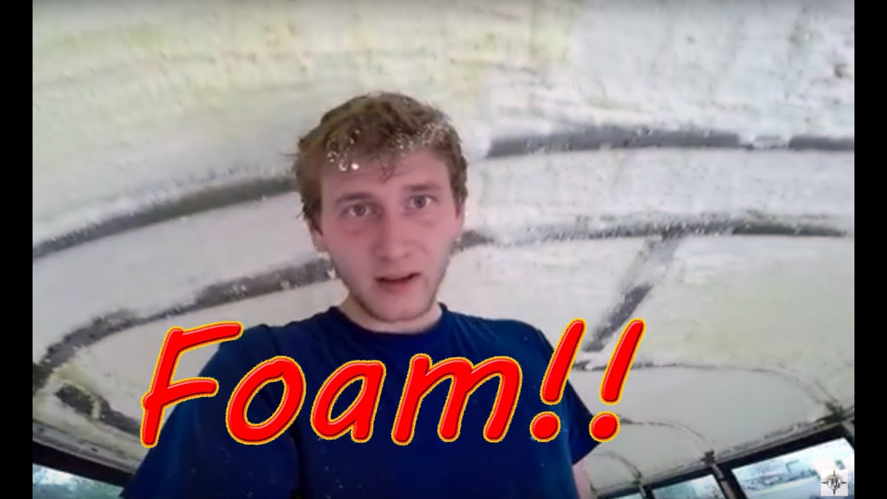 Spray Foam Pt2 ~School Bus Conversion & Skoolie Neighbor Update - YouTube