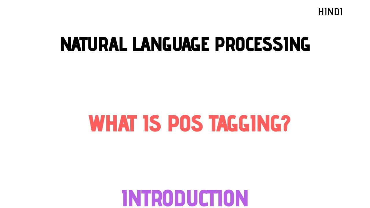 pos tagging in nlp