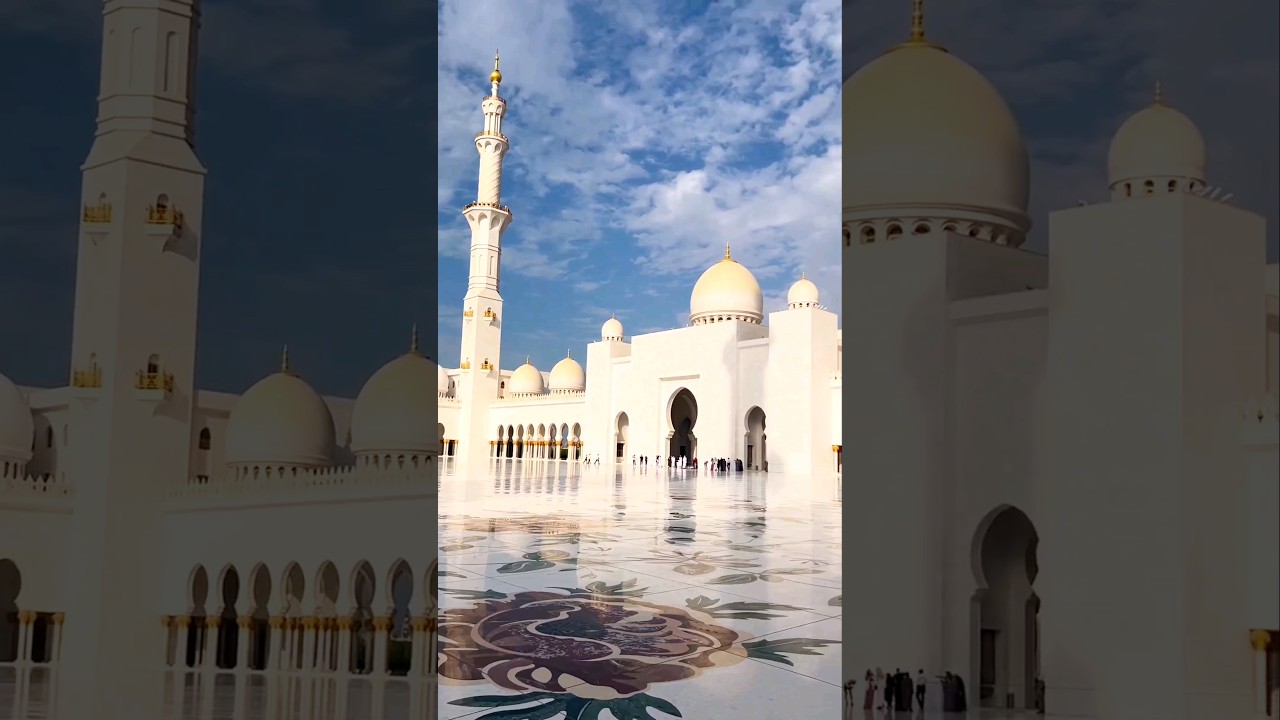 ABU DHABI SHEIKH ZAYED GRAND MOSQUE 