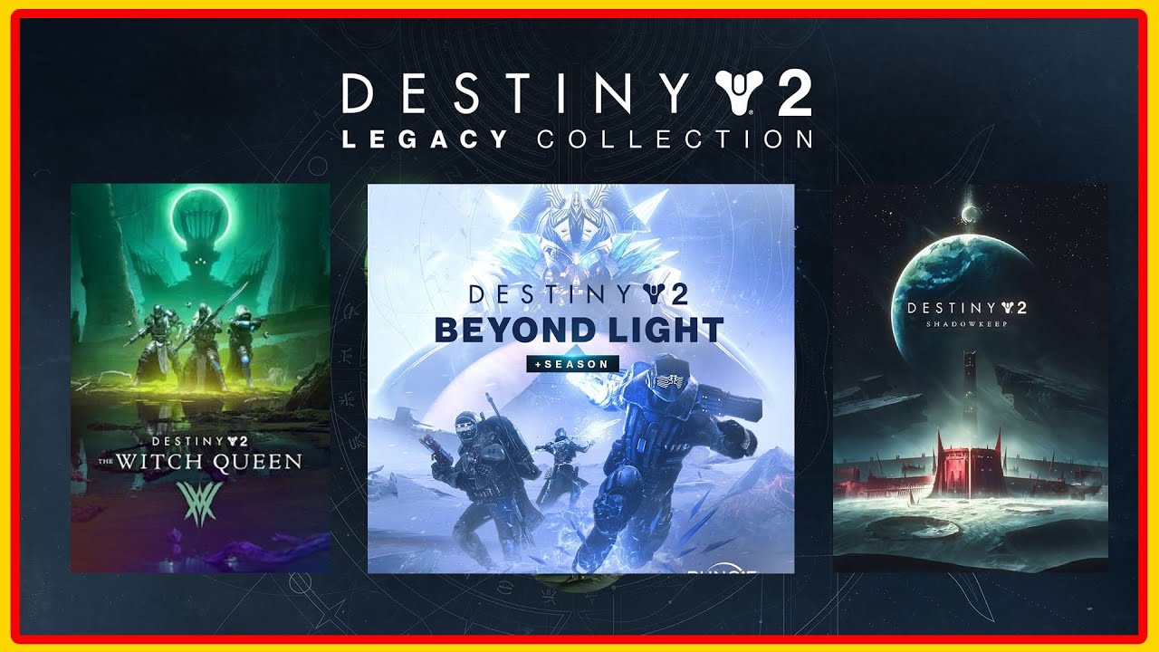 How to Unlock the 3 DLCs in Destiny 2 Legacy Collection (2023) - YouTube