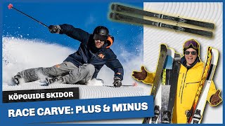 Köpguide skidor: för- & nackdelar med race carve