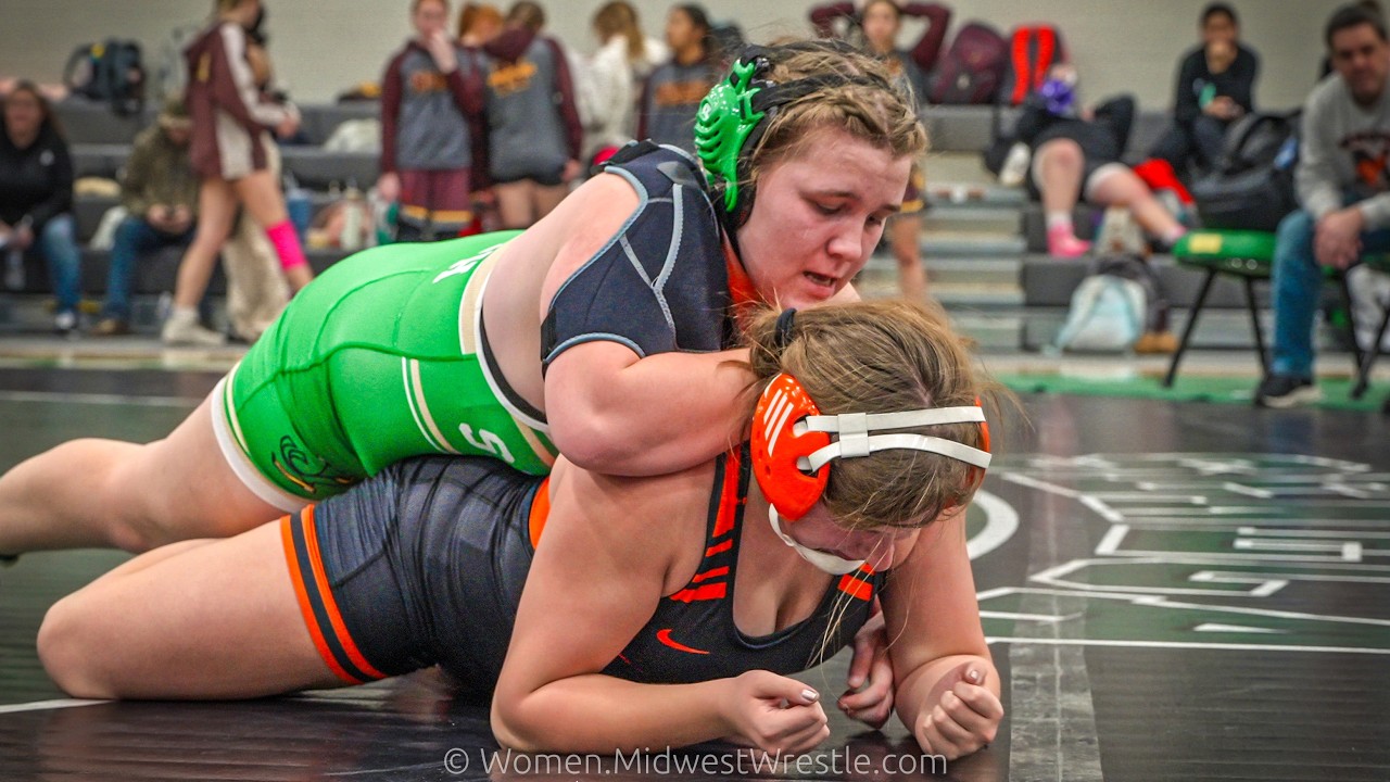 Mic'd Up: 190 – Kyra Wood {G} of Seneca IL vs. Addison Davis {R} of Minooka IL