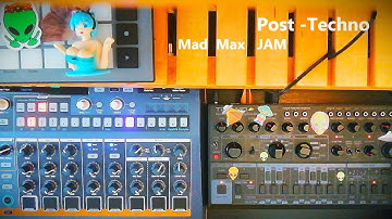 Arturia Drumbrute Impact and TD-3-MO POST-APOCALYPTIC TECHNO