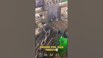 Automatic Chain Making Machine: Precision Steel Chain Production in Action!