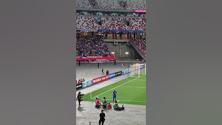 Singapore Vs Thailand (Thailand Corner Chance) Fancam