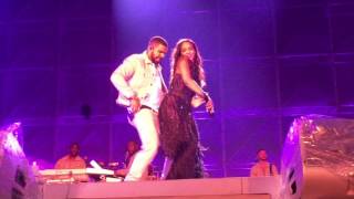 Rihanna and Drake performing 'Work' Live at Manchester Stadium ANTI World Tour 29/06/16 chords