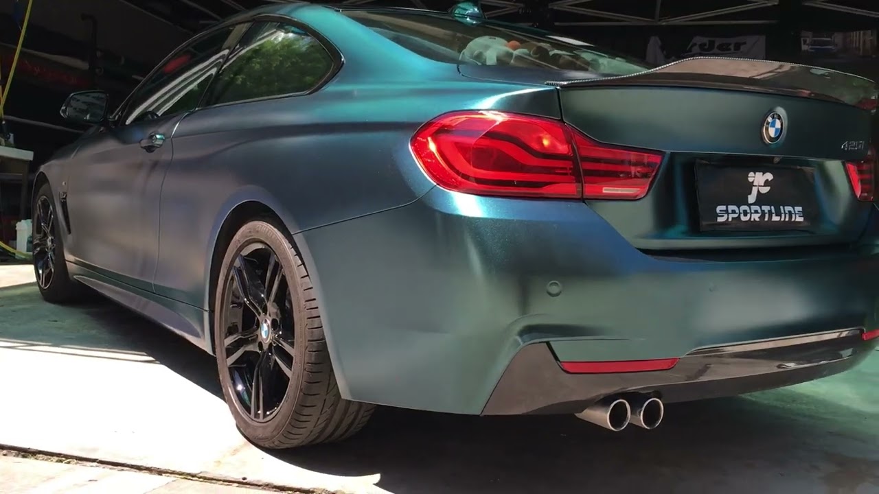 Upgrade BMW 4 Series Stunning Carbon Fiber Rear Wing Spoiler! (2014-2019 Coupe 2-Door)