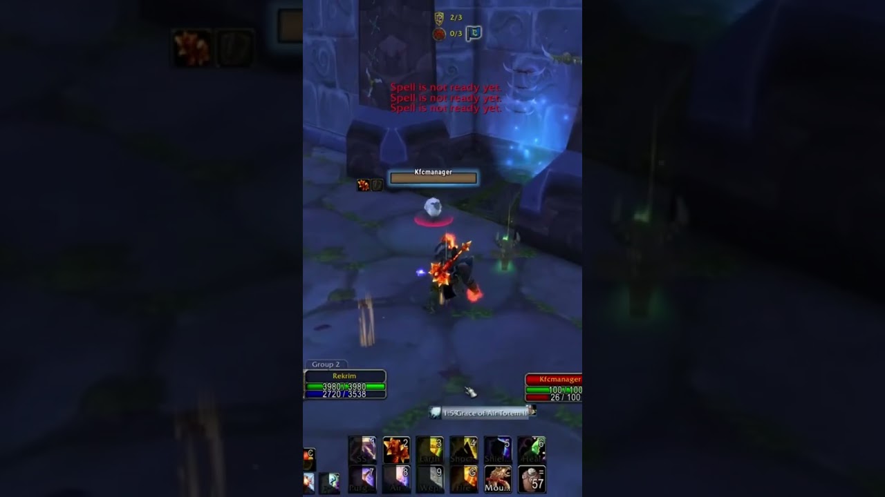 Enhancement Shaman Vs R14 Fury Warrior