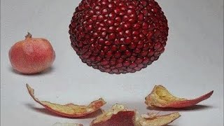 Open & Eat A Pomegranate The BEST Way !!!