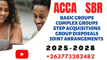 ACCA SBR : GROUP FINANCIAL  STATEMENTS