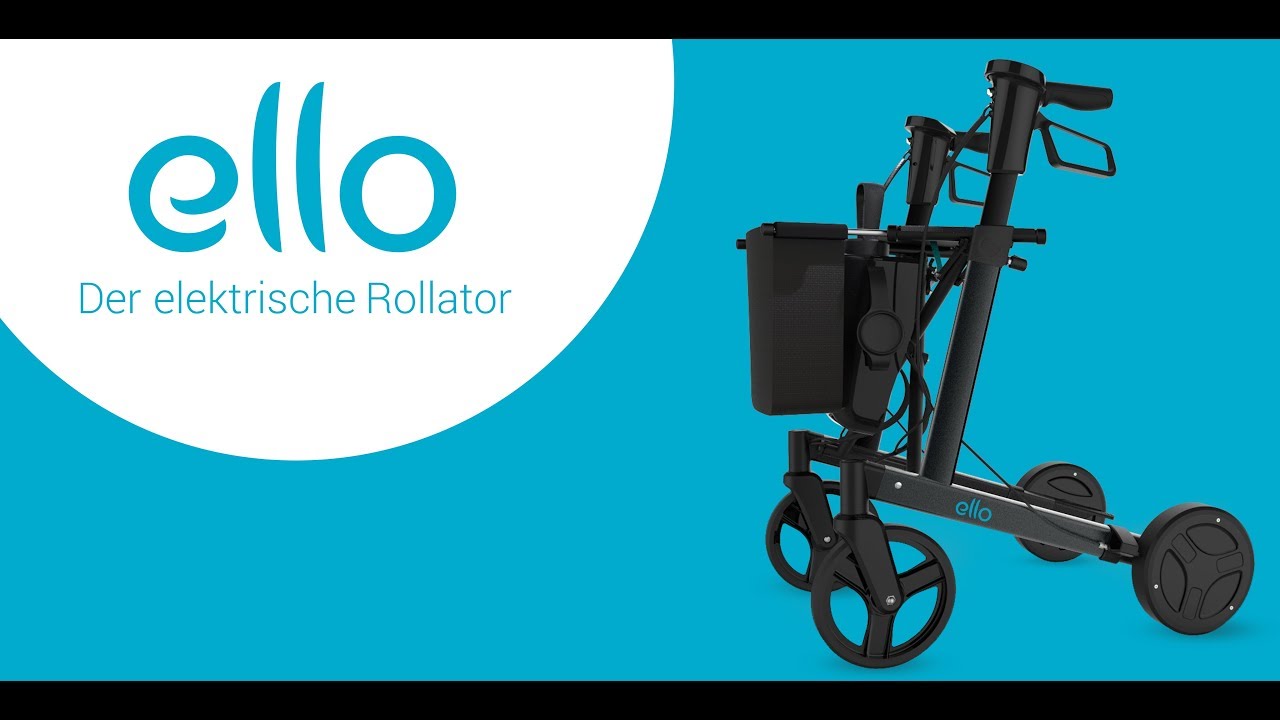 New ello, der elektrische Rollator von eMovements auf Seedmatch