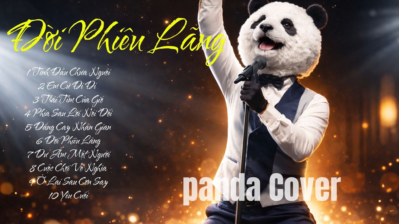ĐỜI PHIÊU LÃNG – GẤU PANDA COVER | Giọng Ca Đầy Cảm Xúc Giữa Phố Đêm