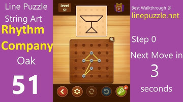 Line Puzzle String Art Walkthrough Solution Oak 51
