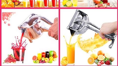 BỘ DỤNG CỤ ÉP TRÁI CÂY HOA QUẢ CẦM TAY ĐA NĂNG TIỆN DỤNG CHO MỌI GIA ĐÌNH