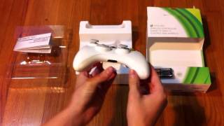 Unboxing - Xbox 360 Special Edition White Wireless Controller