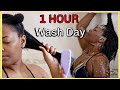 Wash Day on Type 4 Hair IN UNDER ONE HOUR!! *must watch* KandidKinks