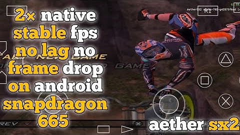 Downhill Domination 2× Native Test on Android Snapdragon 665 | Aether sx2