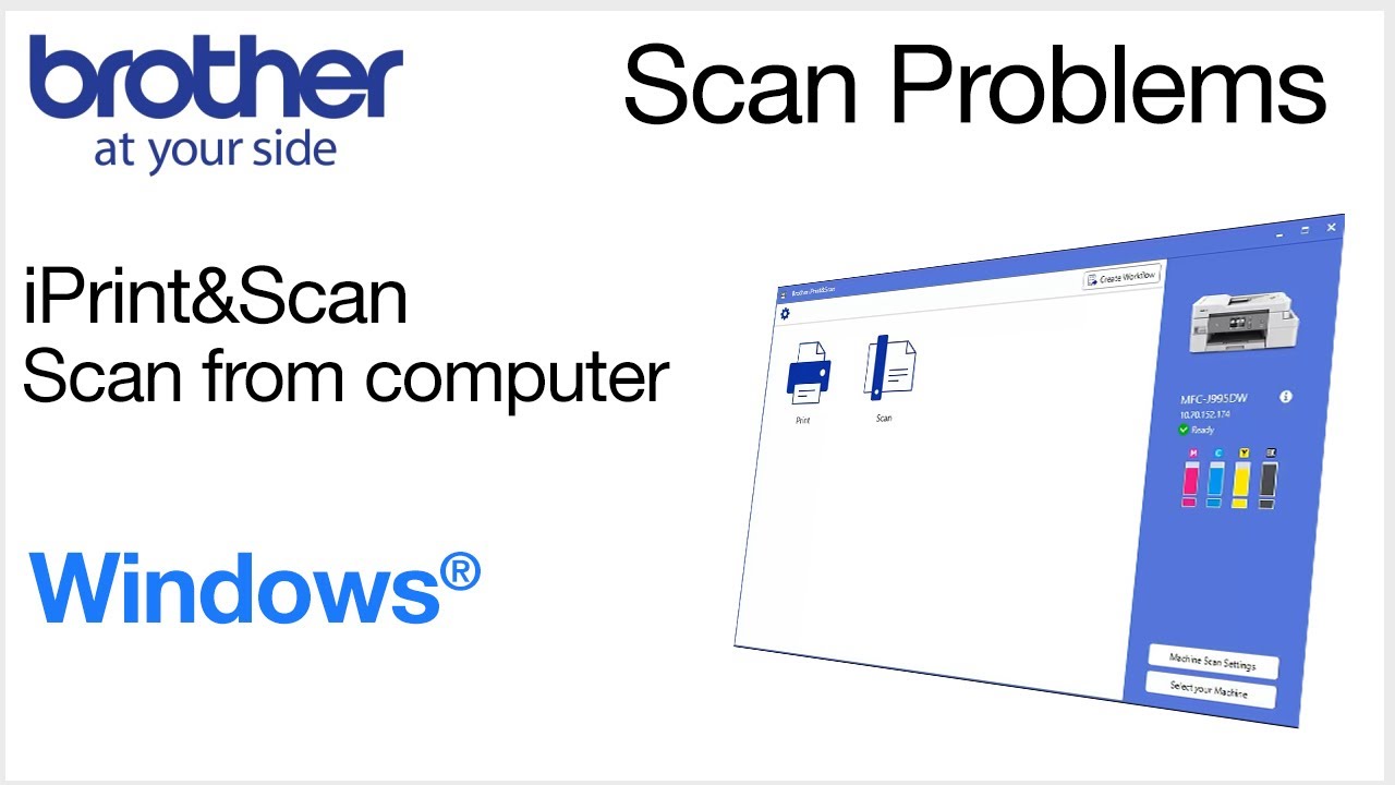 Række ud Anerkendelse Kæreste Fix scan problems with iPrint&Scan Windows – scanning from the computer -  YouTube