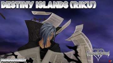 Kingdom Hearts Re:Chain of Memories 1.5 HD - (Riku) Destiny Islands