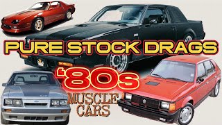 '80s Muscle ShootoutIROCZ, Grand National, 5.0 Mustang, Monte Carlo SS, 442 (Pure Stock Drags)