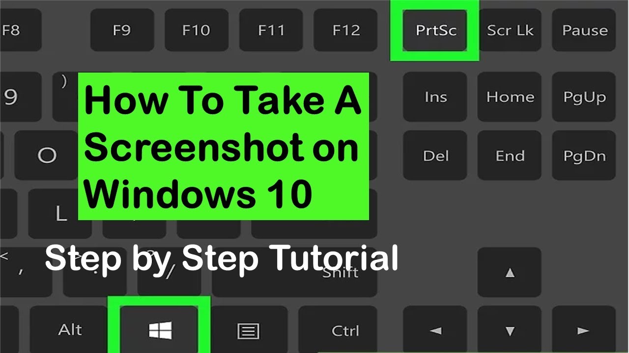 how to take a screenshot on windows 7 pc