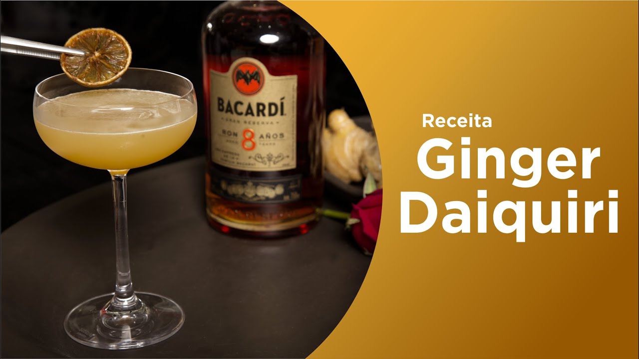 Ginger Daiquiri Receita Ilumini Bares e Equipes YouTube