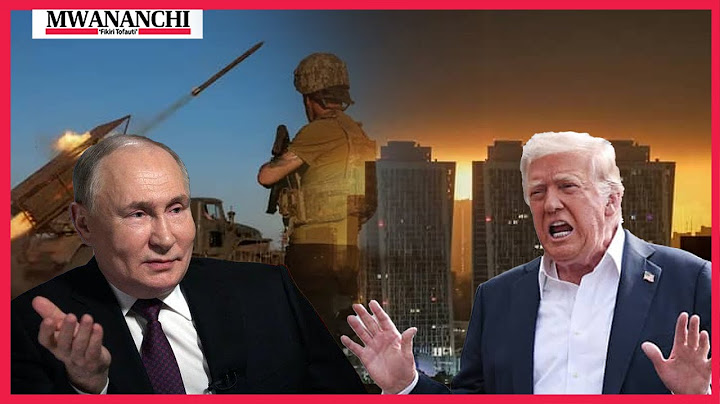 RUSSIA, MAREKANI HAPATOSHI, PUTIN AMJIBU TRUMP, ATOA MAAGIZO YAKE