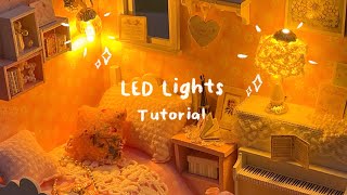 Wiring LED Lights For DIY Miniature Dollhouses (Turn On Captions)