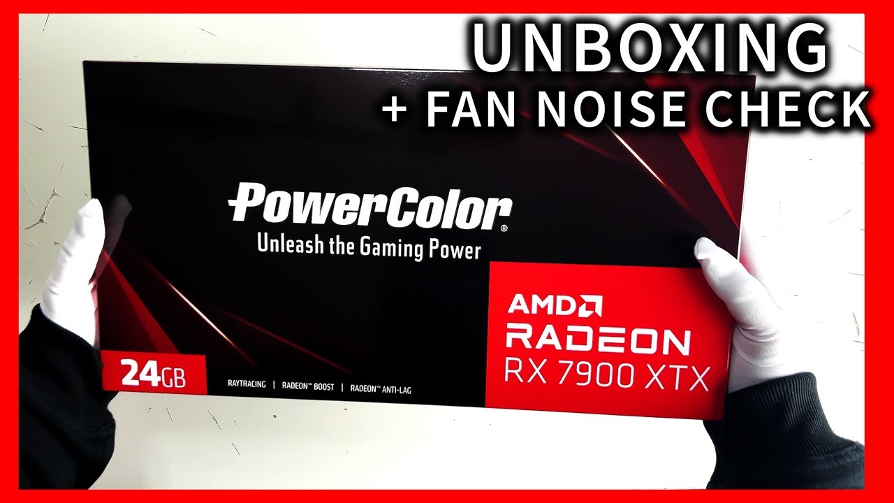 Powercolor Amd Radeon™ Rx 7900 Xtx Mba Unboxing - Youtube