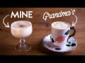 Fluffy Warm Wine &amp; Cognac Cocktail