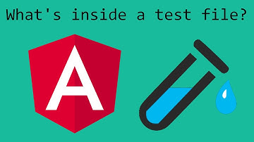 Anatomy of an Angular test file