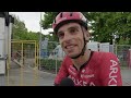 Jenthe biermans  interview at the finish  stage 3  giro ditalia 2024