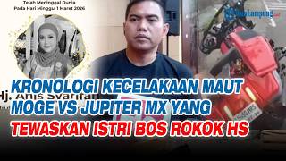 Kronologi Kecelakaan Maut Moge Vs Jupiter MX yang Tewaskan Istri Bos Rokok HS