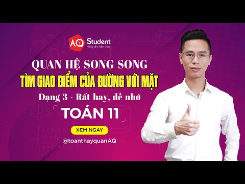 Video Hình Học 11 I Quan Hệ Song Song I Xác Định Giao Điểm... - YouTube