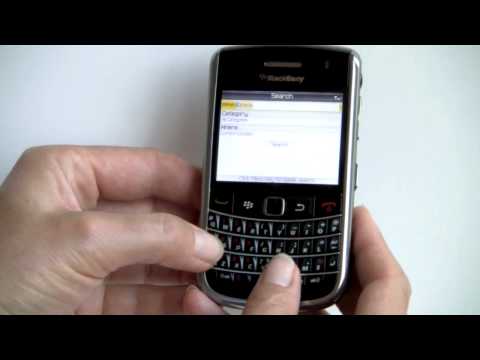 Blackberry bold 9650 .