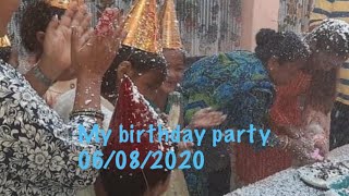 My Birthday Party06082020